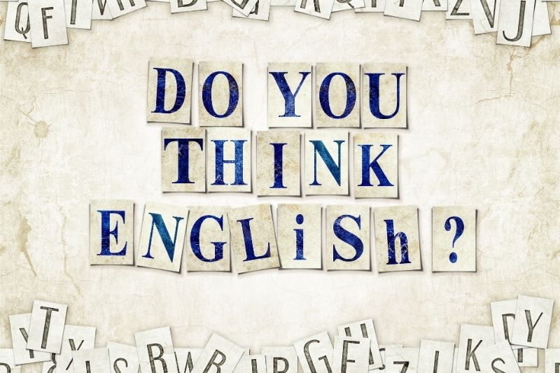 think english